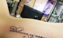 A legszebb tetoválás felirat